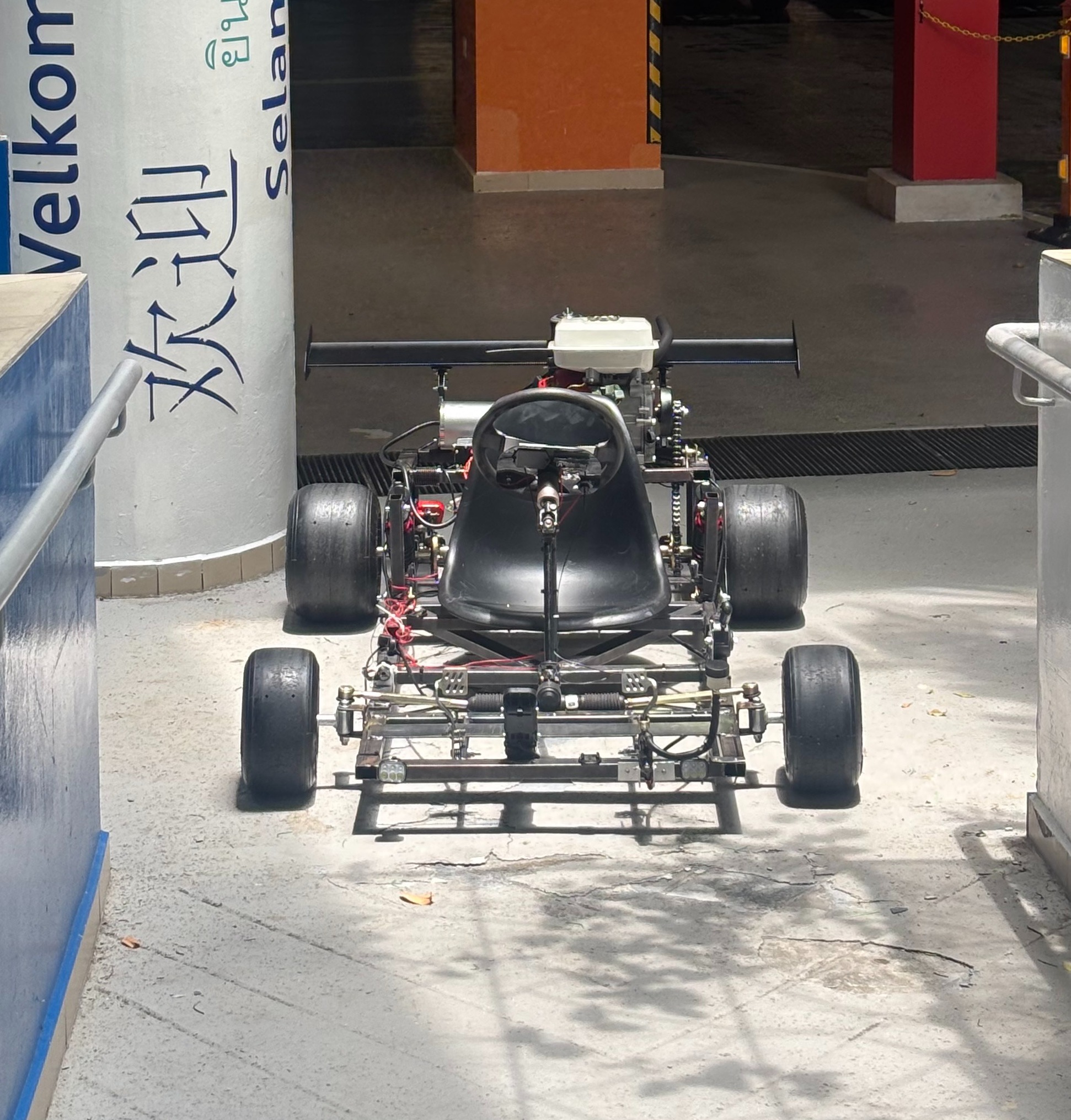 Custom hybrid go-kart